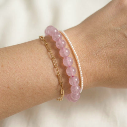 Rose Quartz Bracelet
