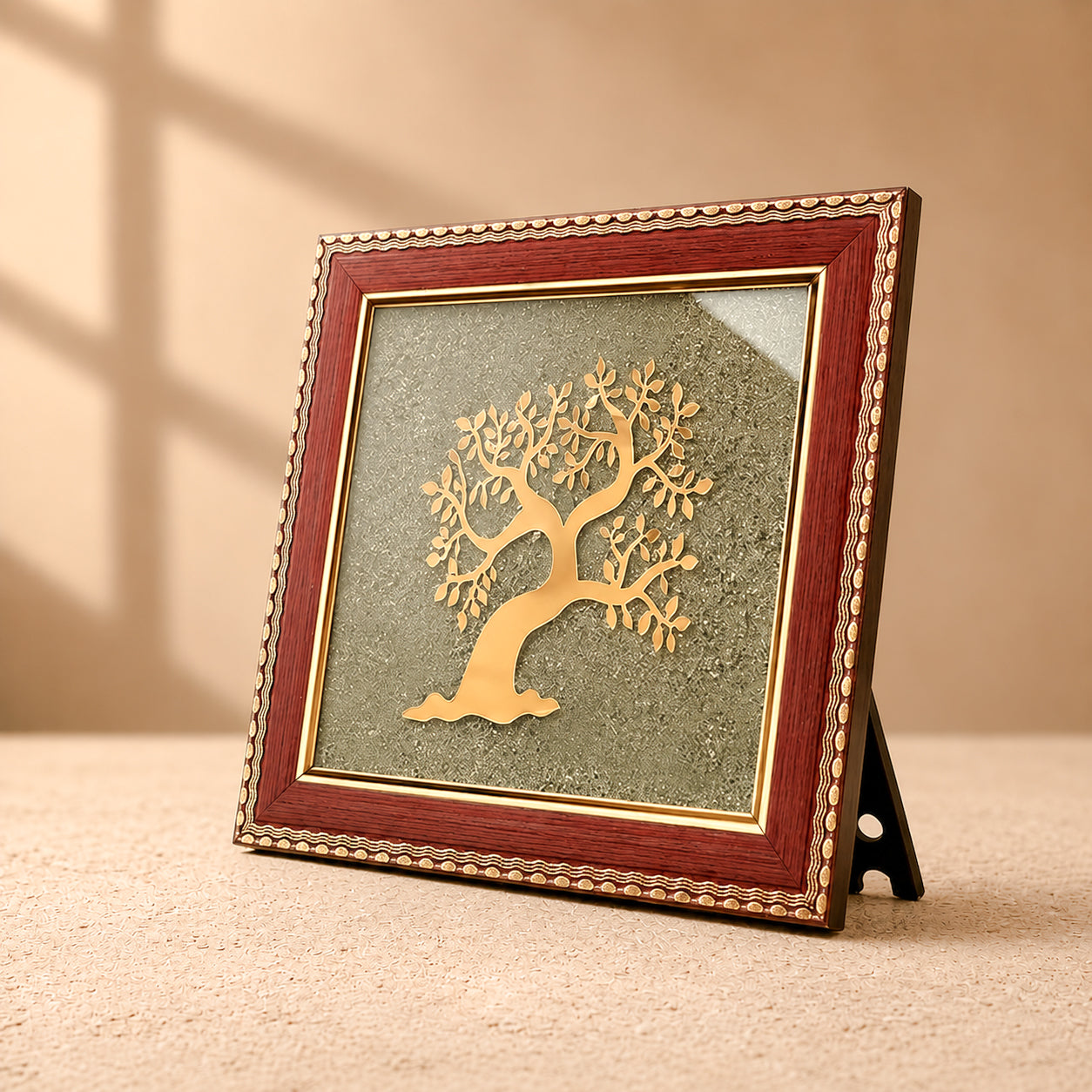Pyrite Tree of Life Frame