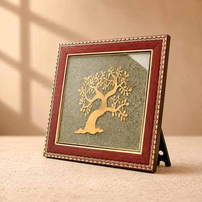 Pyrite Tree of Life Frame