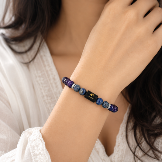 Aquarius Bracelet lifestyle shot on wrist