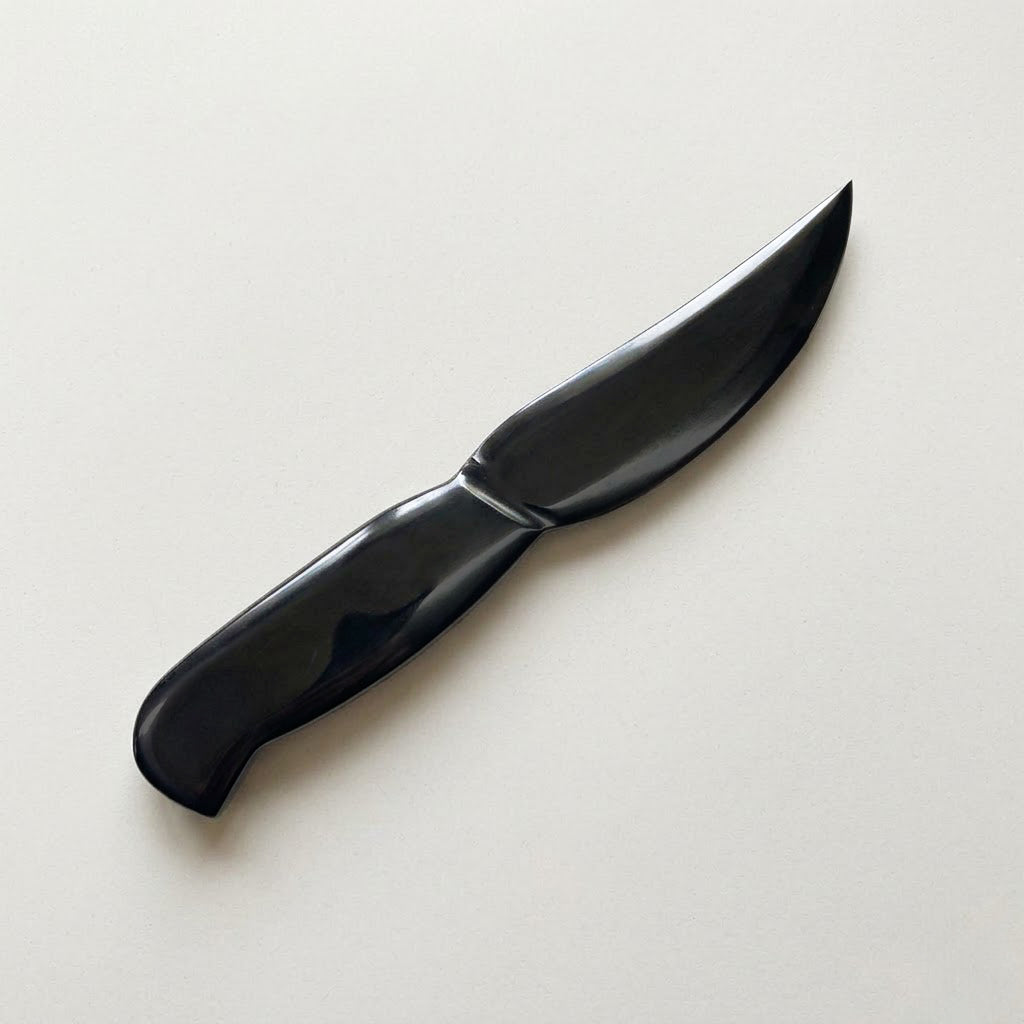 Black Obsidian Ritual Knife – 8 Inch