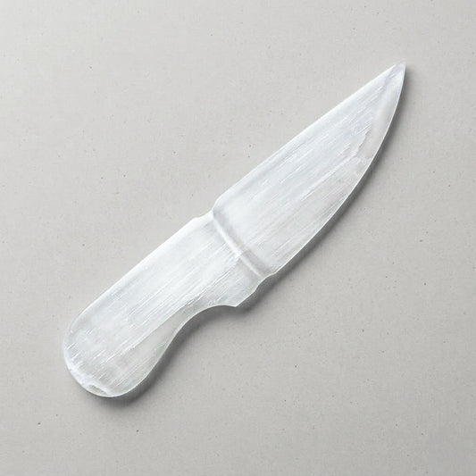 Selenite Ritual Knife – 6 Inch