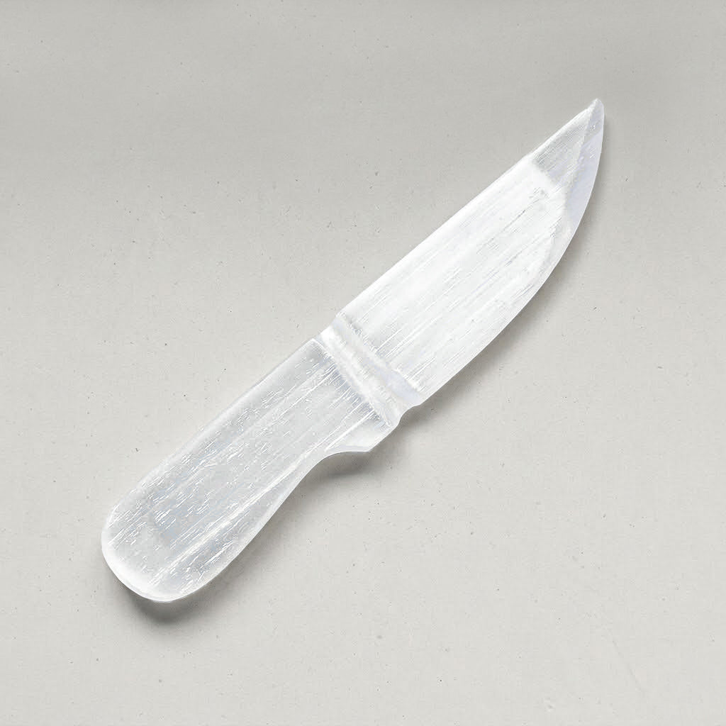 Selenite Ritual Knife – 8 Inch