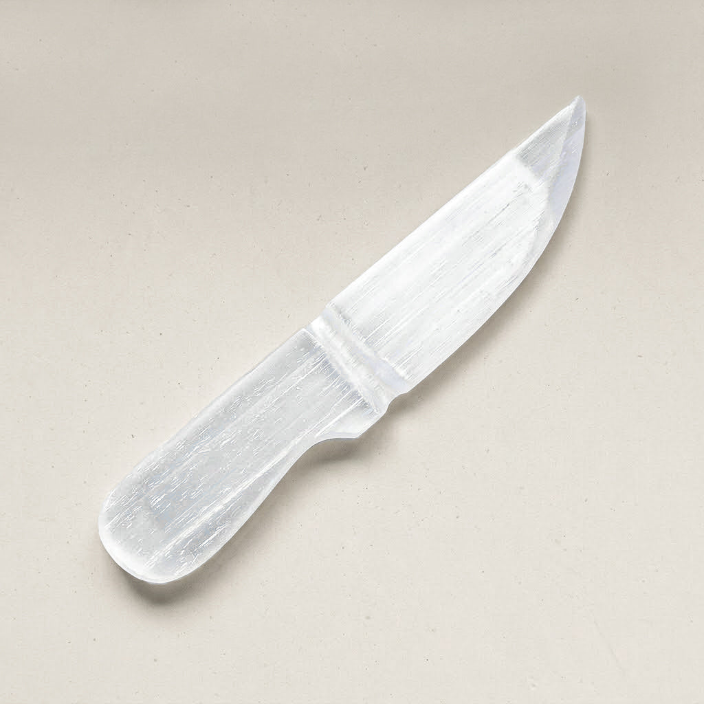 Selenite Ritual Knife – 8 Inch