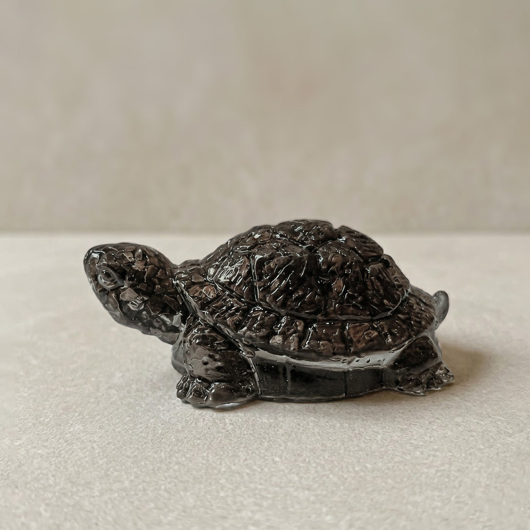Pyrite Tortoise (Kachua) Figurine – Wealth & Longevity