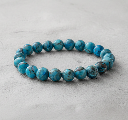 High-Quality Turquoise Bracelet for Healing & Luck