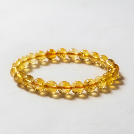 Natural Citrine Bracelet for Wealth