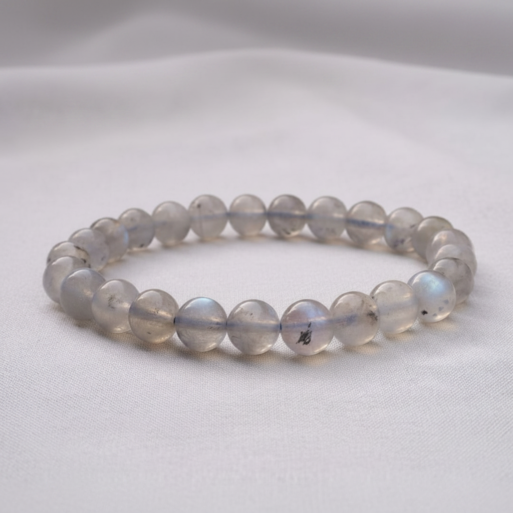 Natural Labradorite Bracelet for Protection & Transformation