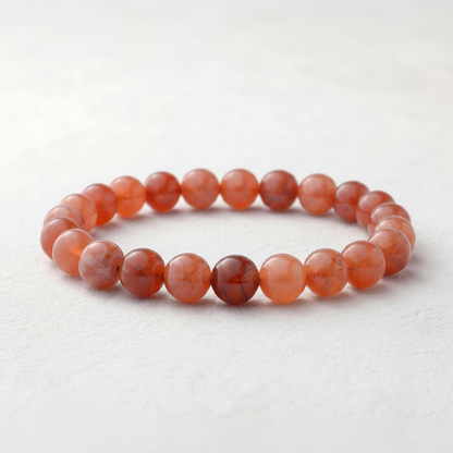 Natural Sunstone Bracelet for Joy & Confidence