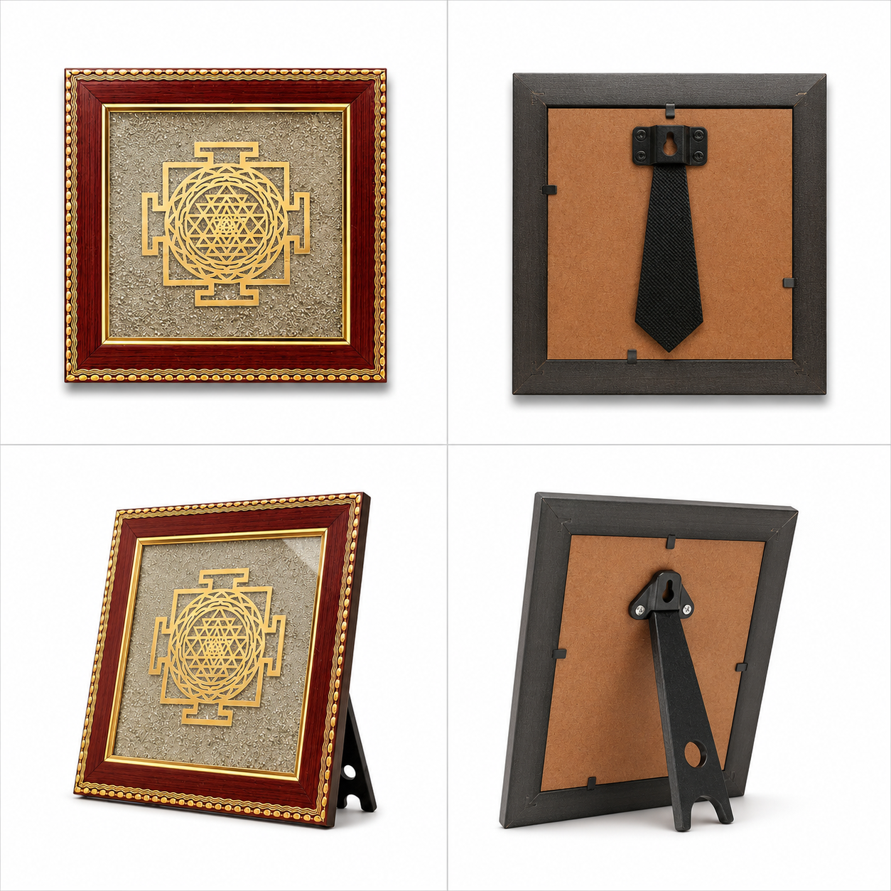 Pyrite Shri Yantra Frame