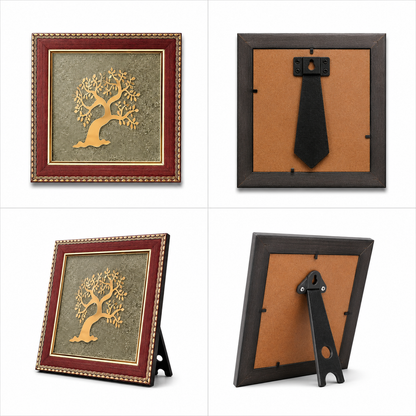 Pyrite Tree of Life Frame